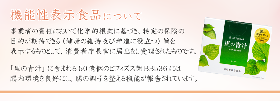 機能性表示食品について