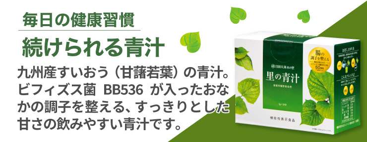 機能性表示食品里の青汁
