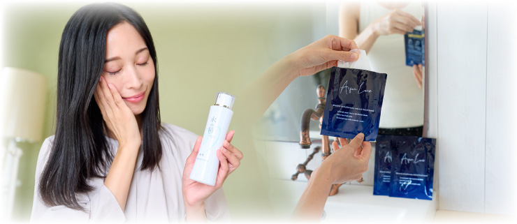 水の精とアクアルーチェの使用イメージ